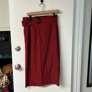 ZARA midi pencil skirt